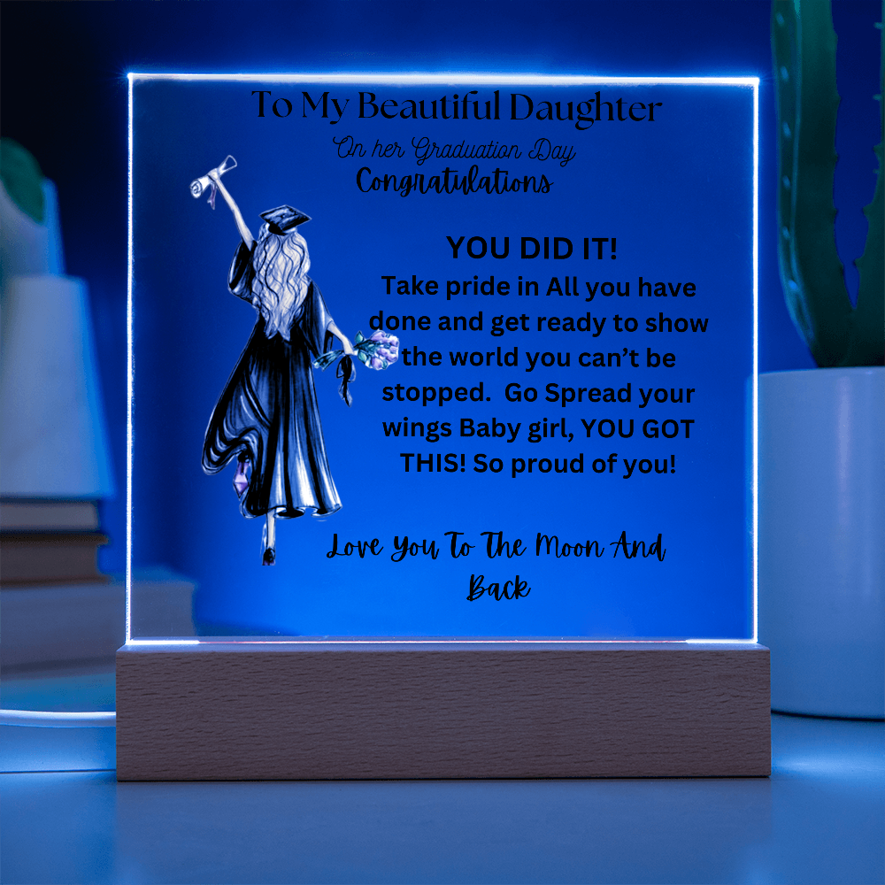 To My Beautiful Daughter on Her Graduation Day